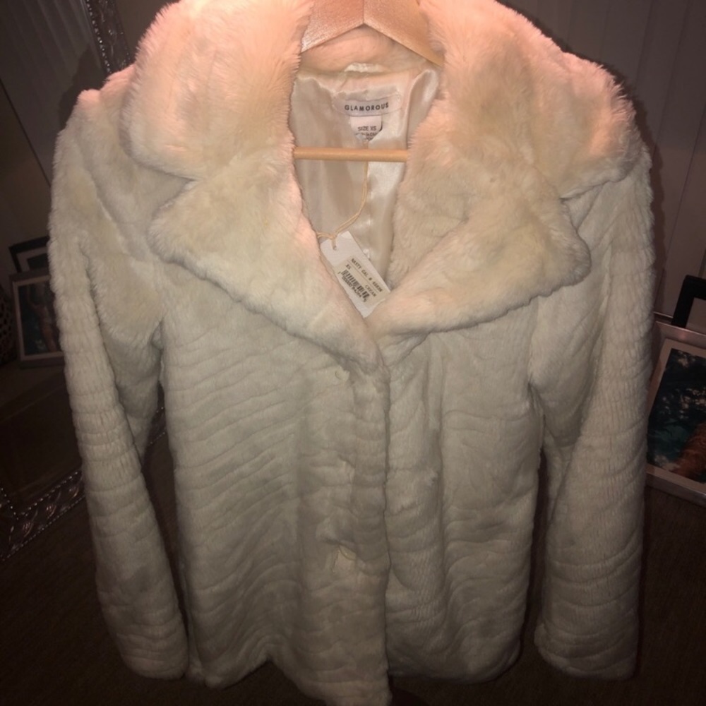 Nasty Gal fur coat